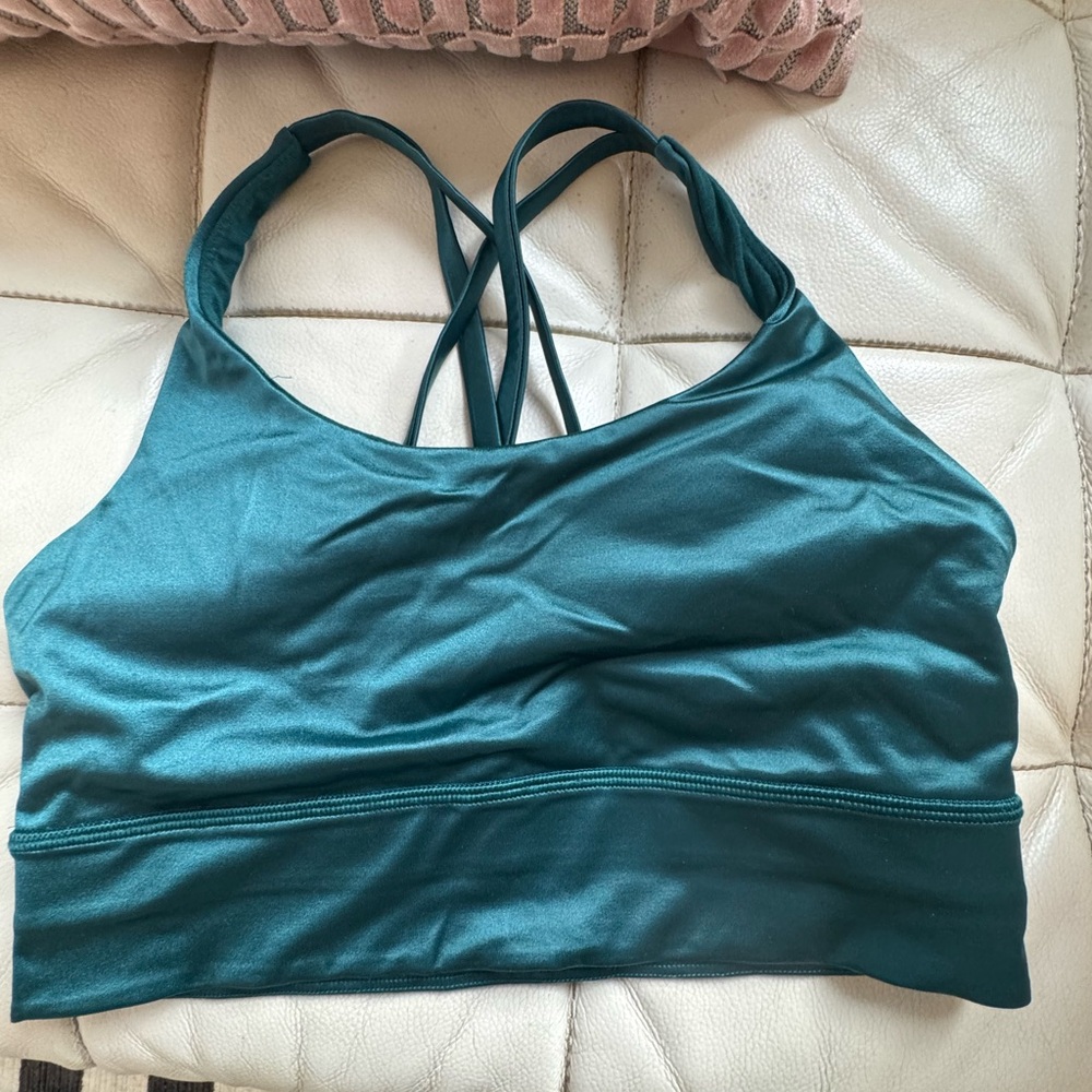 lululemon athletica Deep Teal Sports Bra